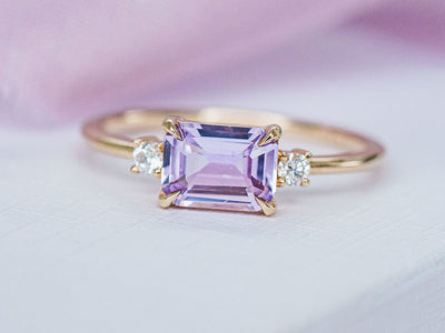 Sapphire Emerald Ring