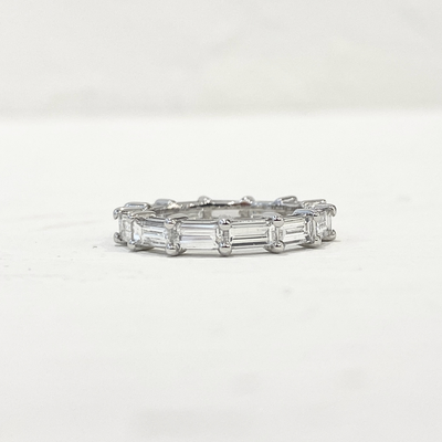 East West Baguette | 2.95ct Luxury Diamond Ring