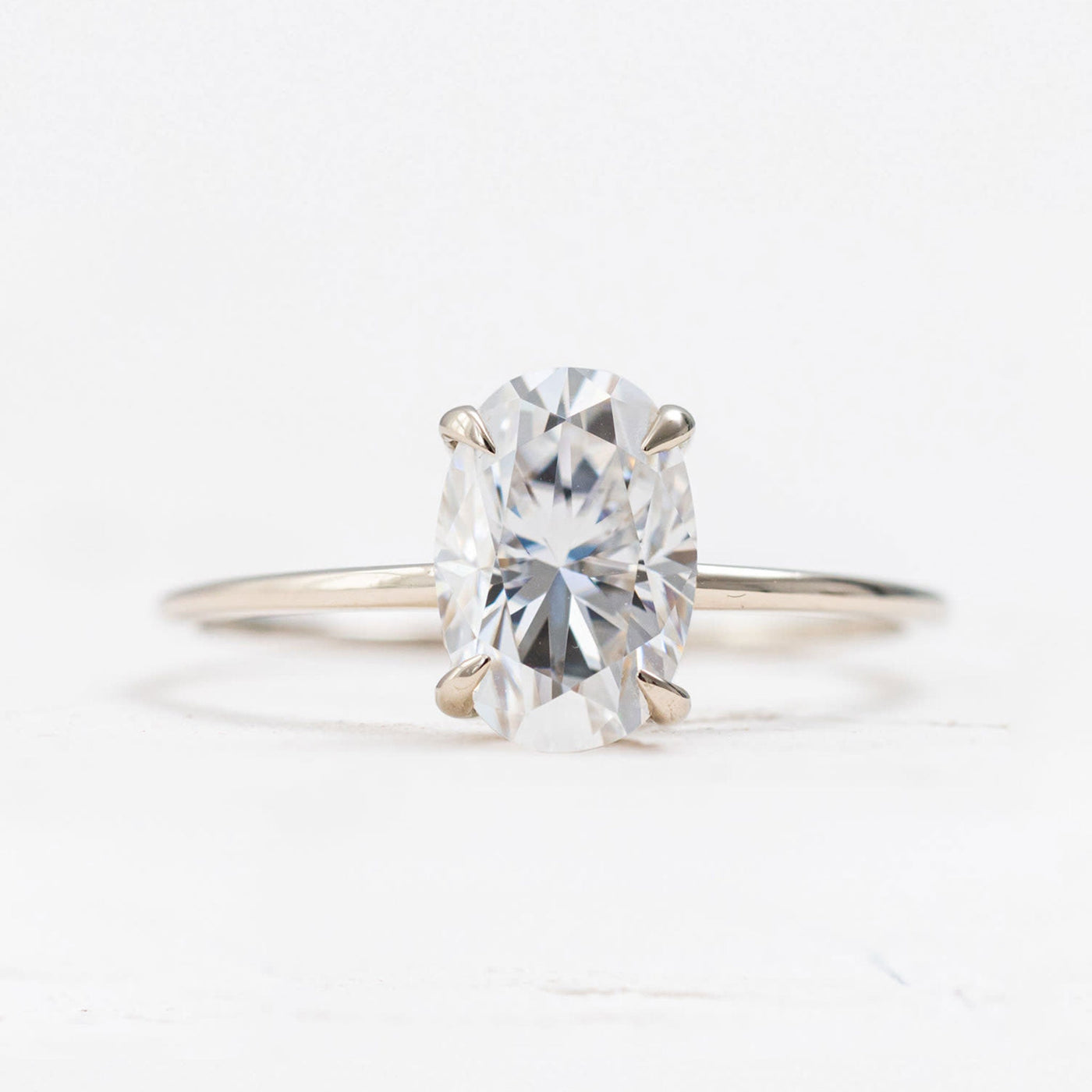 Jane | Oval Cut Solitaire Engagement Ring
