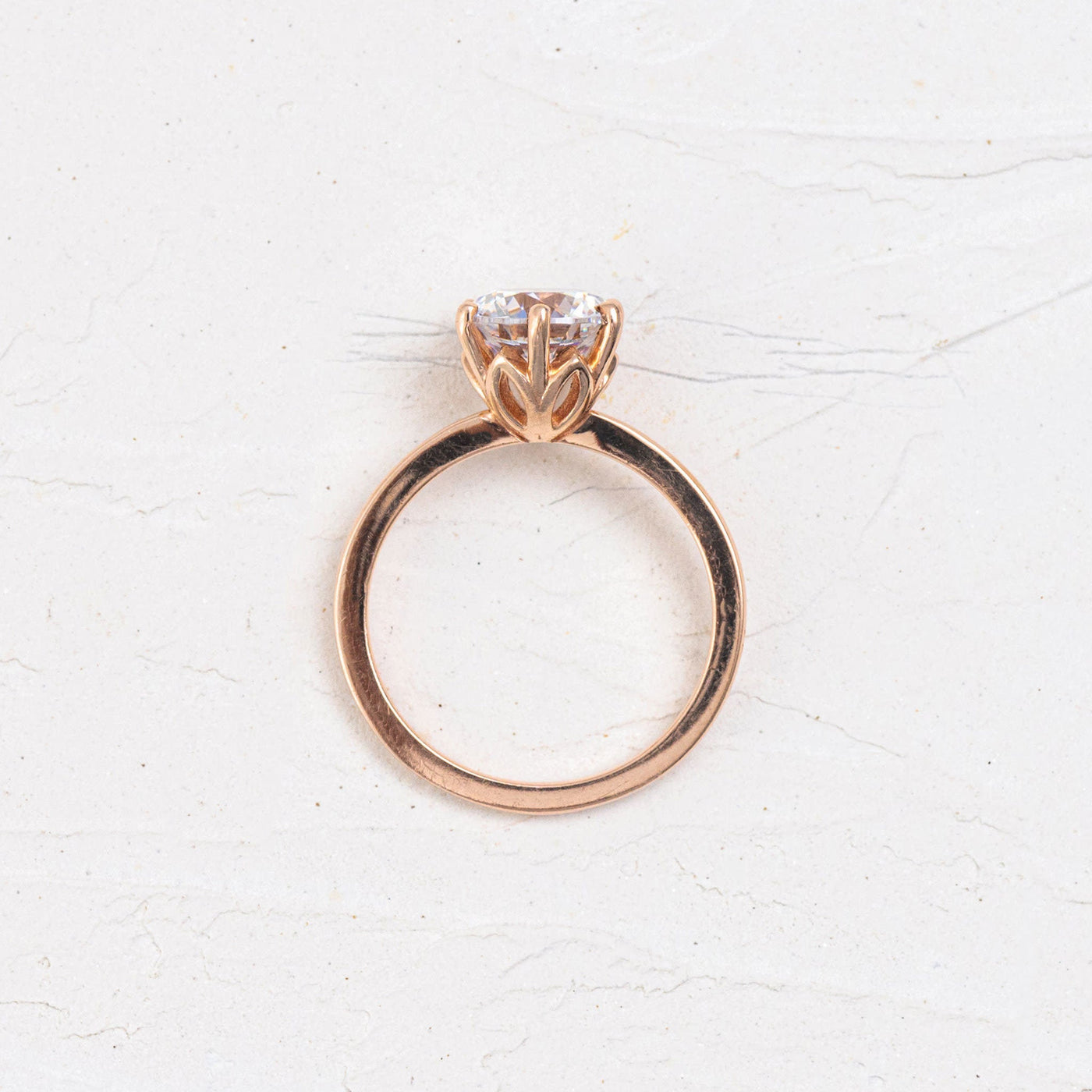 Jane | Round Cut Solitaire Engagement Ring