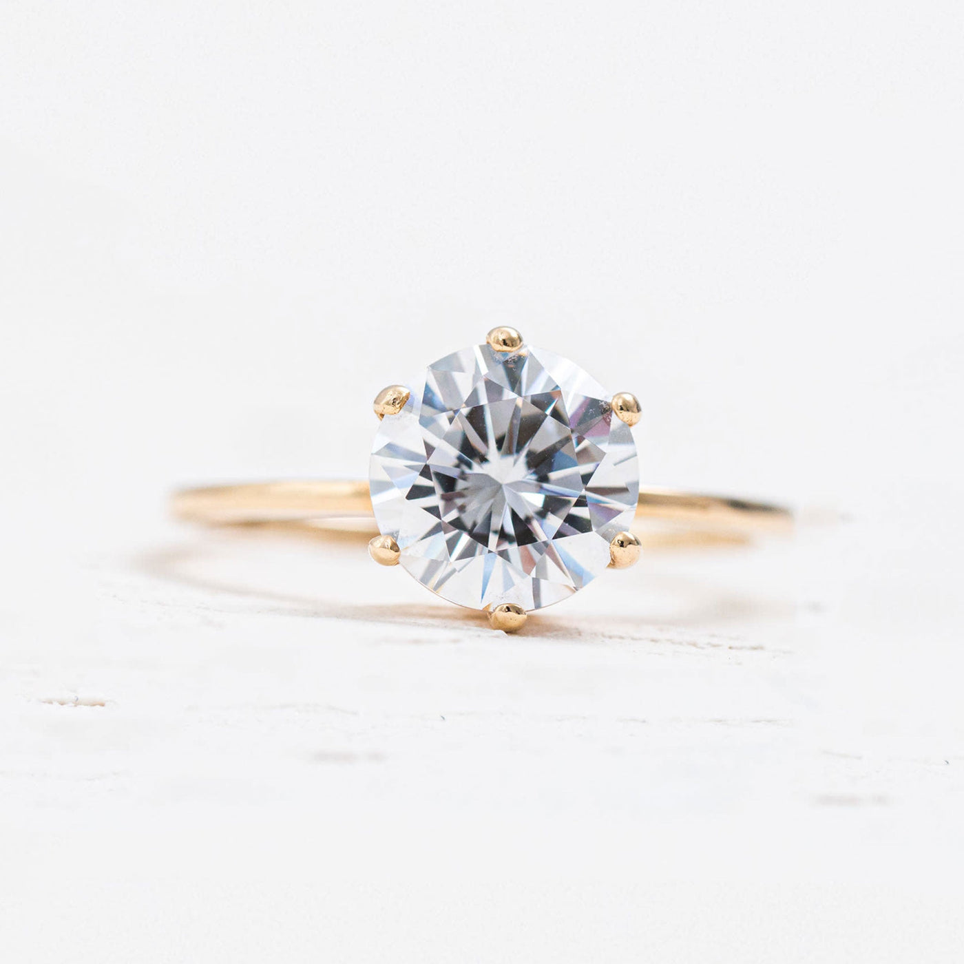 Jane | Radiant Cut Solitaire Engagement Ring