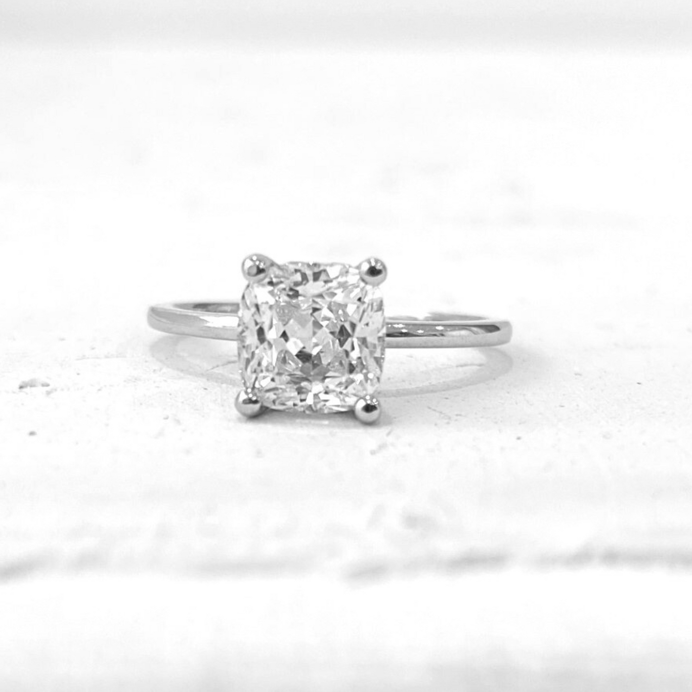 Jane | Cushion Cut Solitaire Engagement Ring