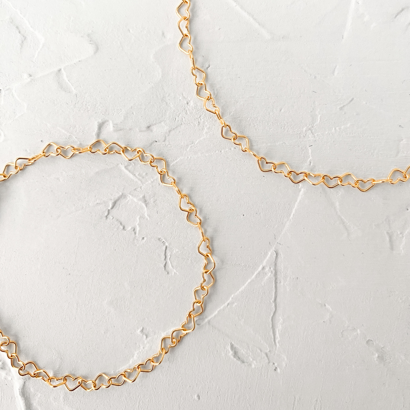 Heart Paperclip Bracelet | 14k Solid Gold or Gold Filled