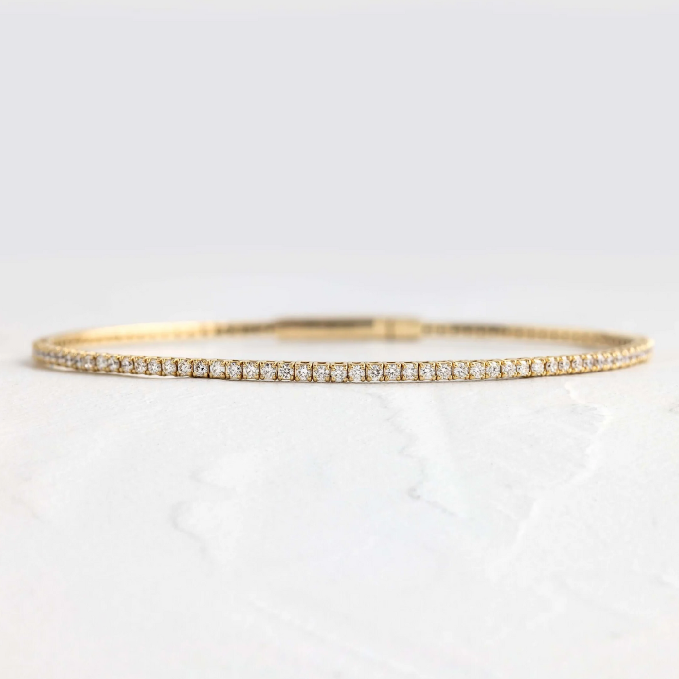Tennis by Margot | Build Your Own Tennis Bracelet | 18k Gold , 1.85 carats to 6 carats