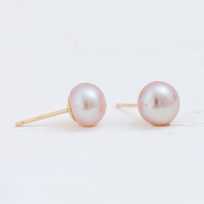 Pearl Earrings (pink or white)